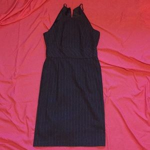 Black and grey striped dress